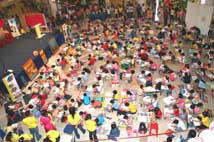 World of Colours organized Children Art Competiton