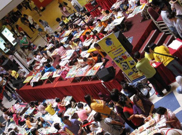 Children Colouring Contest 2011 joint organized by World of Colours and Popular Book Co