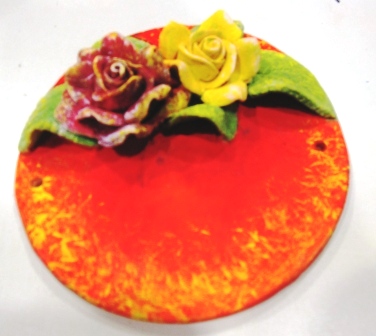 World of Colours Creative Craft - Ceramic Painting- Rose