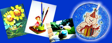 Glass Painting, Stone Painting, Pencil Holder
