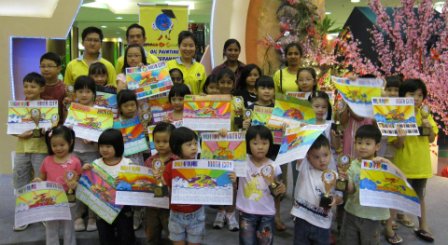 World of Colours Calendar Making 2012 Group Photo